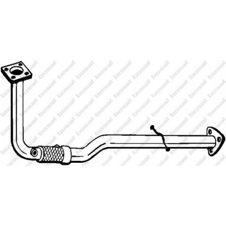 Výfukové potrubie BOSAL 739-257