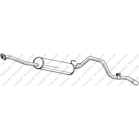 Koncový tlmič výfuku BOSAL 290-283