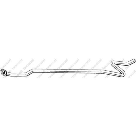 Výfukové potrubie BOSAL 947-001