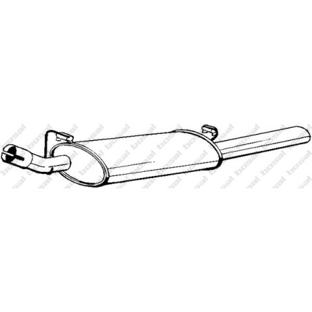 Koncový tlmič výfuku BOSAL 185-145