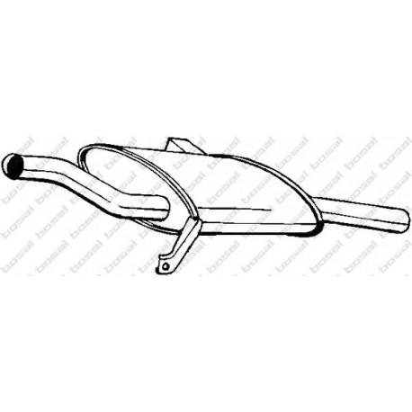 Koncový tlmič výfuku BOSAL 145-133