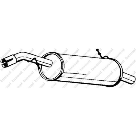 Koncový tlmič výfuku BOSAL 135-719