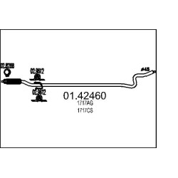 Výfukové potrubie MTS 01.42460