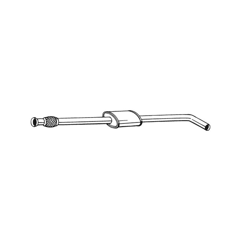 Stredný tlmič výfuku BOSAL 282-825