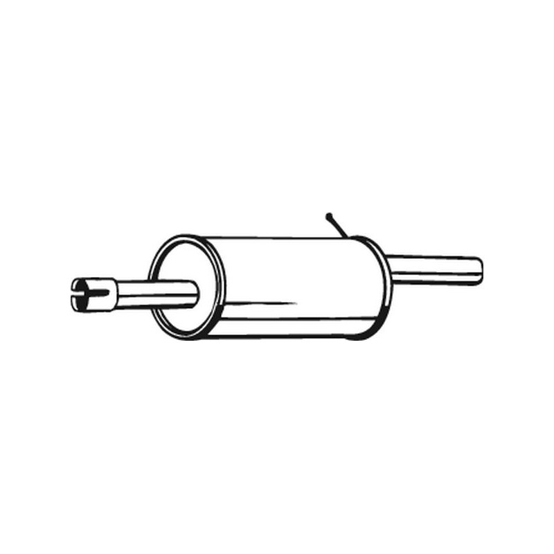 Koncový tlmič výfuku BOSAL 200-555