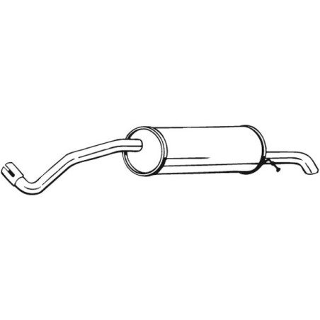 Koncový tlmič výfuku BOSAL 281-897