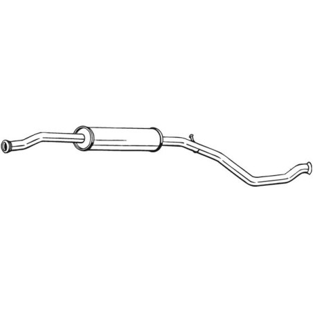 Stredný tlmič výfuku BOSAL 285-221