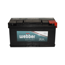 WEBBER Autobatéria 12V, 100Ah, 800A, WA1000