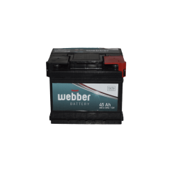 WEBBER Autobatéria 12V, 45Ah, 360A, WA0450