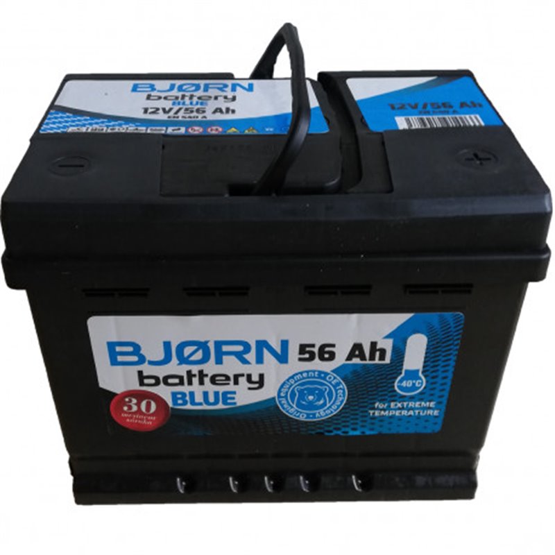 Trebor Autobatéria BJORN Blue 12V/56Ah BjornBL0560