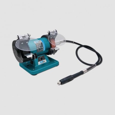 XTline Brúska stolná dvojkotúčová s priamou brúskou 150W XT107100