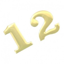 Trebor Číslo samolepiace &apos4&apos 3,5cm zlaté jj4