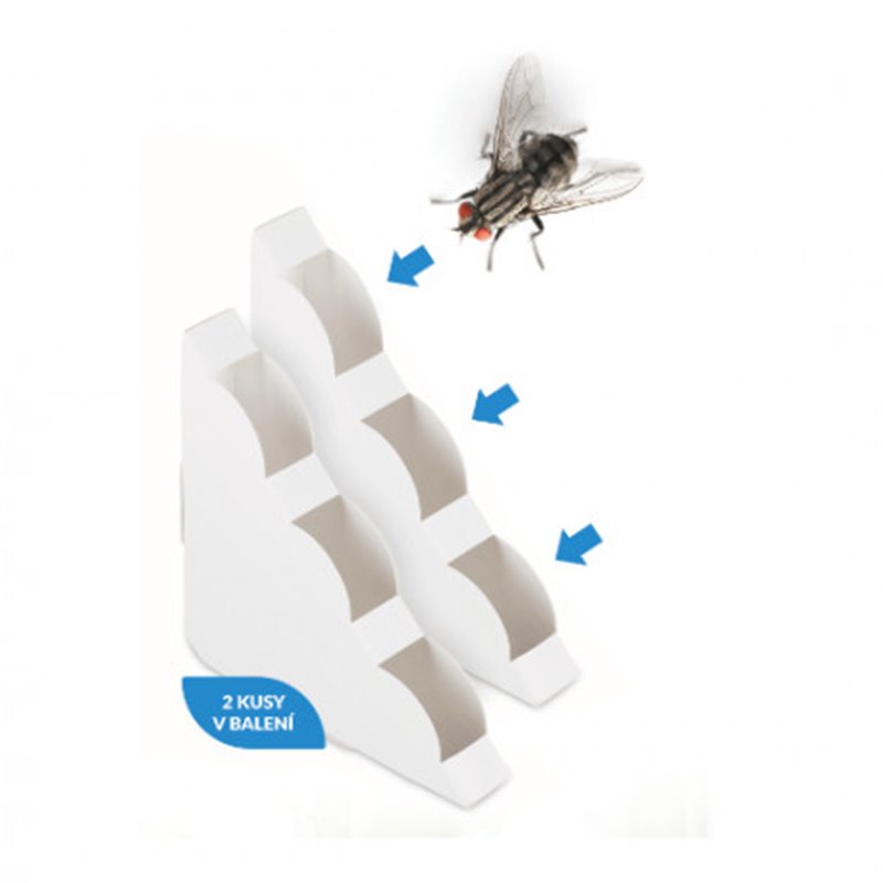 Trebor Domček na muchy FLY GLUE 2ks FLY GLUE TRAP
