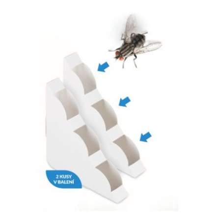 Trebor Domček na muchy FLY GLUE 2ks FLY GLUE TRAP