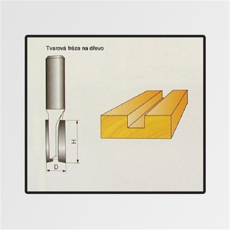 Trebor Fréza tvarová do dreva 12x19x2mm P70204