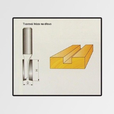 Trebor Fréza tvarová do dreva 12x19x2mm P70204