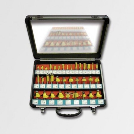 Trebor Fréza tvarová do dreva sada 35 dielov  P11141