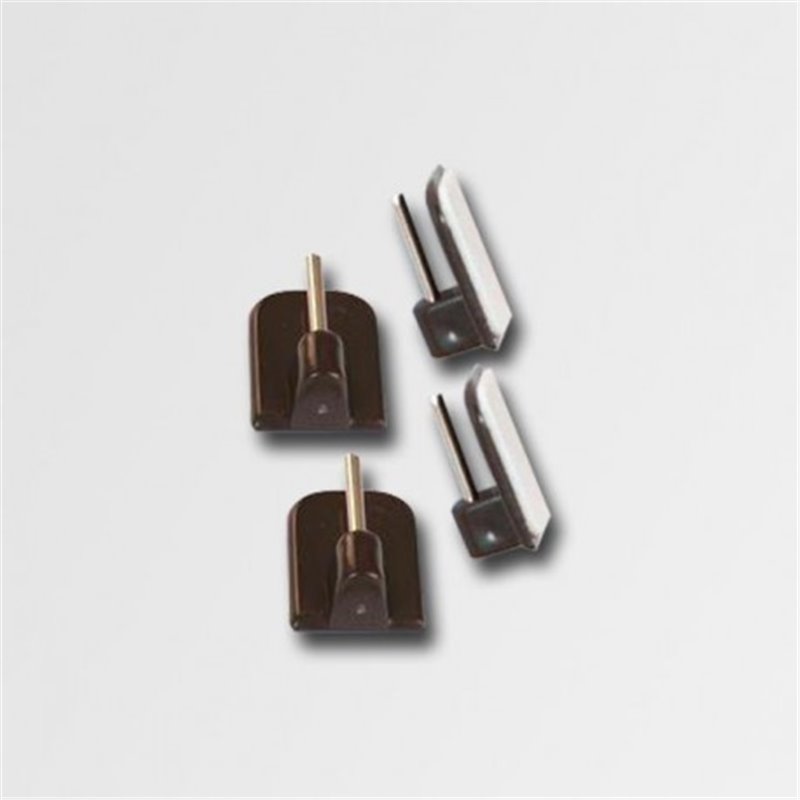 Trebor Háčik vitrážny hnedý samolepiaci Hn