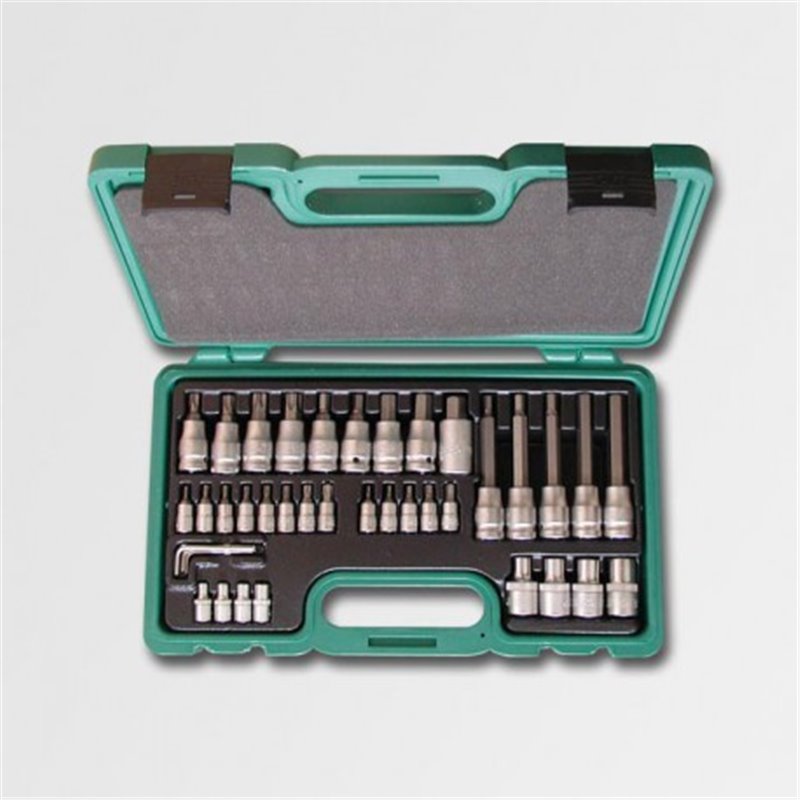 Trebor Hlavica 1/4&quot - 1/2&quot sada 40 dielov TRX a imbus H0204