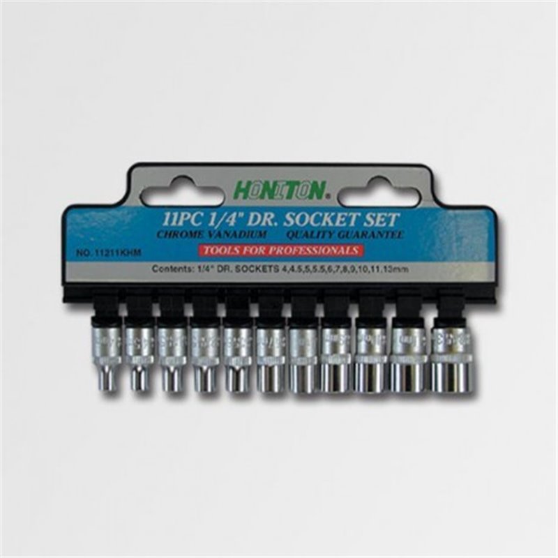 Trebor Hlavica 1/4&quot sada 11 dielov H1111