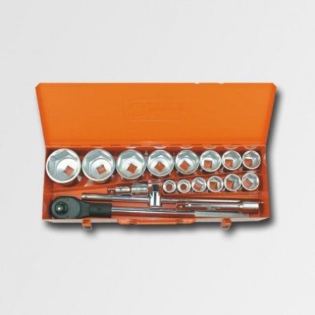 Trebor Hlavica 3/4&quot  22-65mm, 12 hranná, sada 19 dielna PC1701