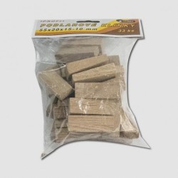 Trebor Kliny podlahové 55x20x15-10mm 33ks Z1090221