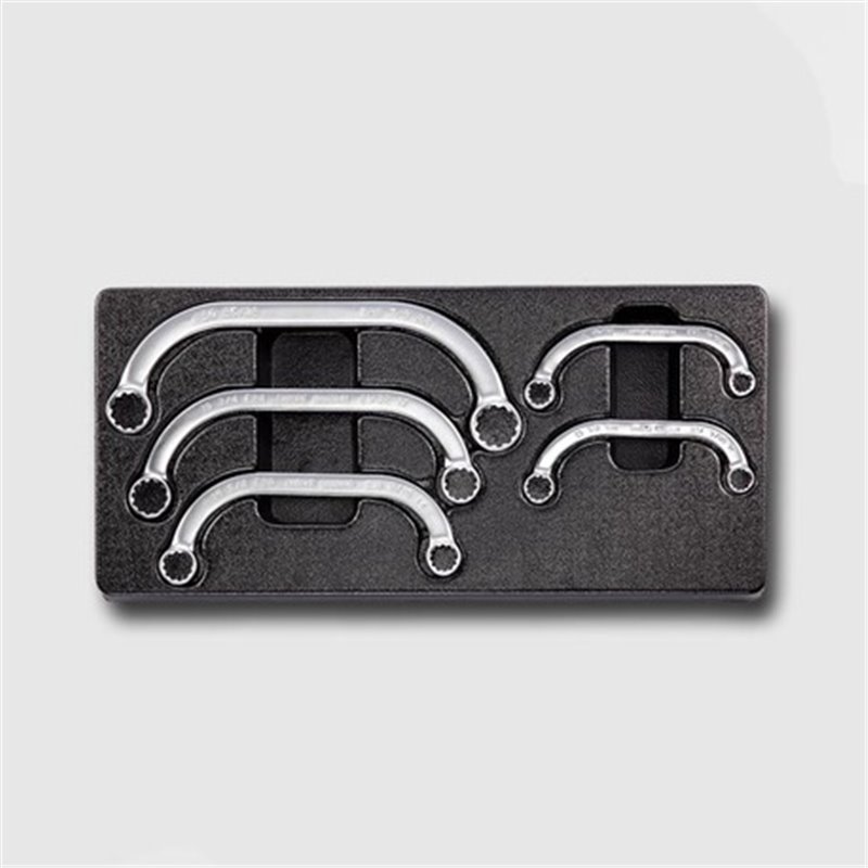 Trebor Kľúče zahnuté očkoploché sada 5 dielna HA021-1