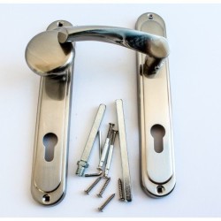 Trebor Kľučka ATENA 90 kľučka/guľa ľavá vložková Nikel-satina 94KxGNĽ V90