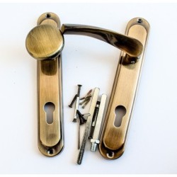 Trebor Kľučka ATENA 90 kľučka/guľa ľavá vložková Patina 94KxGNĽ V90