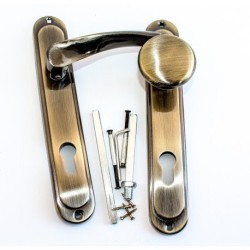 Trebor Kľučka ATENA 90 kľučka/guľa pravá vložková Patina 94KxGNP V90