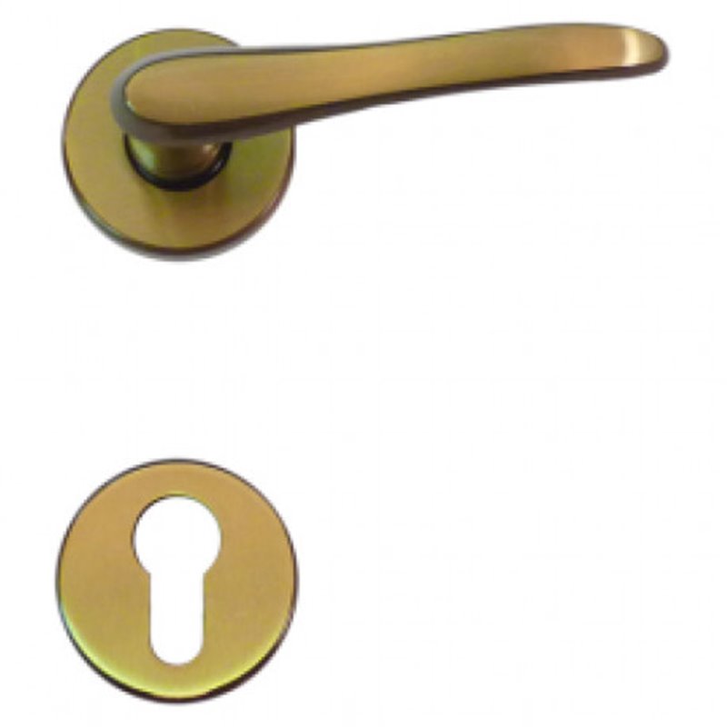 Trebor Kľučka CLARISA rozeta kľúčová Hnedo-zlatá 4002 OBV