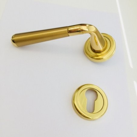 Trebor Kľučka IDRA rozeta vložková Lesklá mosadz IDRA OLV/VS