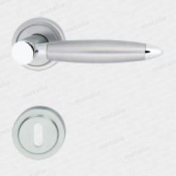 Trebor Kľučka ISEO rozeta vložková Matný chróm ISEO OC/OCS