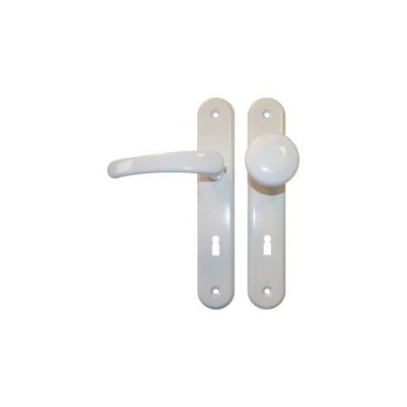 Trebor Kľučka MICHAELA 72 kľučka/guľa neotočná kľúčová Biela Z0