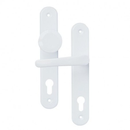 Trebor Kľučka MICHAELA 90 kľučka/guľa neotočná vložková Biela Z10024