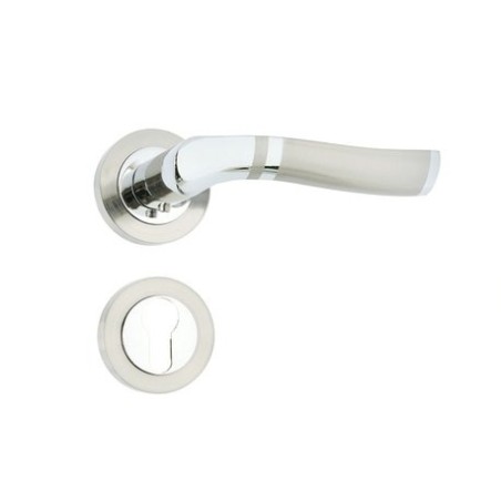 Trebor Kľučka MOHAVE rozeta vložková Nikel-satina Z0