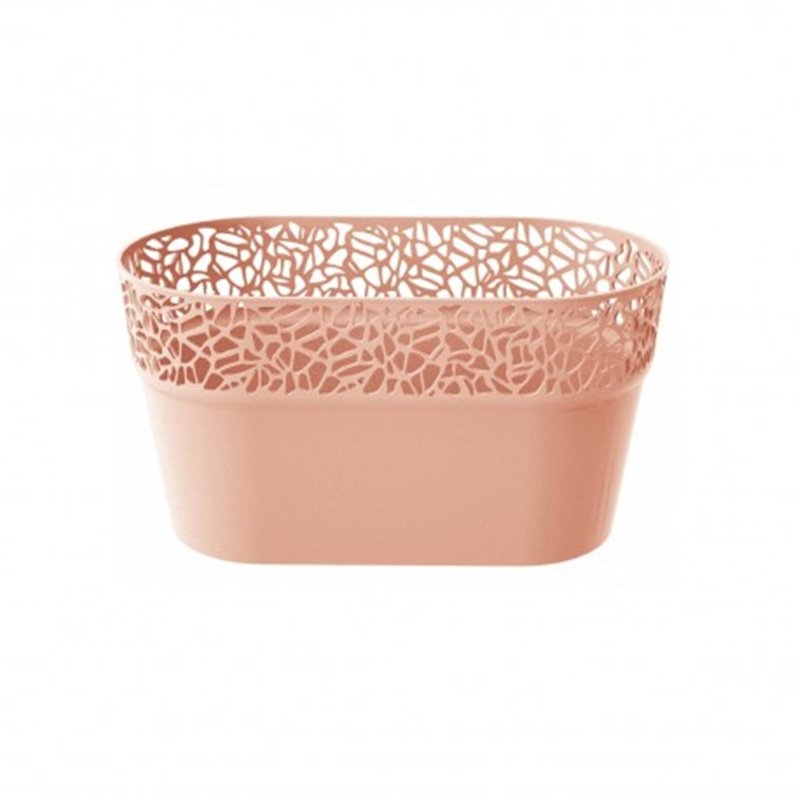 Trebor Kvetináč NATURO dlhý broskyňa 27,5x14,5x15cm DNAT275/488U