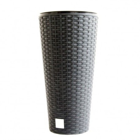 Trebor Kvetináč RATO tubus antracit 30x57cm DRTUS300/S433