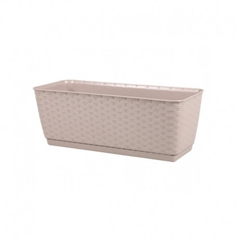Trebor Kvetináč RATOLLA P mocca 30x12x13cm DRL300P/7529U