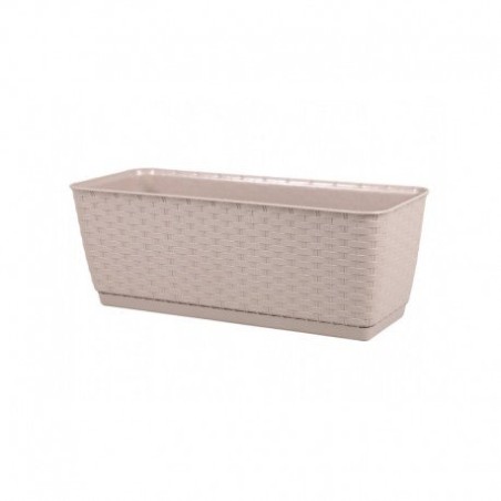 Trebor Kvetináč RATOLLA P mocca 30x12x13cm DRL300P/7529U